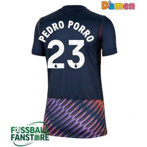 Tottenham Hotspur Pedro Porro #23 Replik Auswärtstrikot Damen 2026-27 Kurzarm